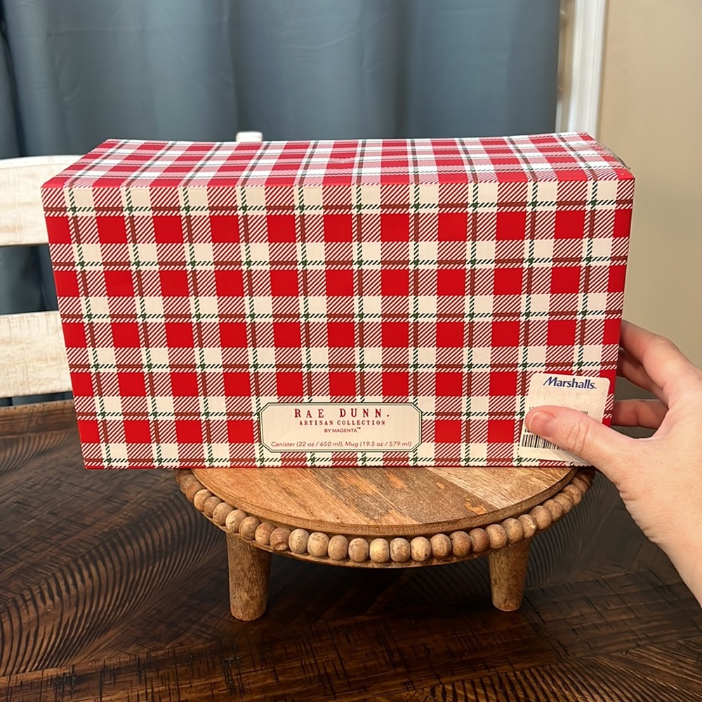 Rae dunn peppermint and cocoa set - Picture 3 of 3